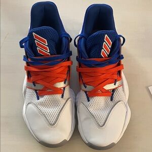 Mens Adidas Harden Vol 4 Orange/Blue